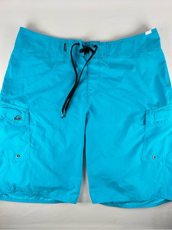 Quiksilver Other - Quiksilver Men’s Bright Turquoise Blue Swim Trunks | size 36